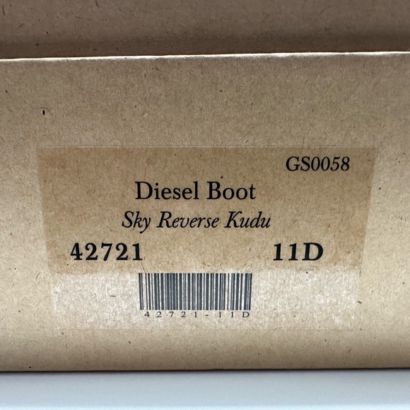 Grant Stone Diesel Boot Sky Reverse Kudu 11 D - Picture 11 of 12